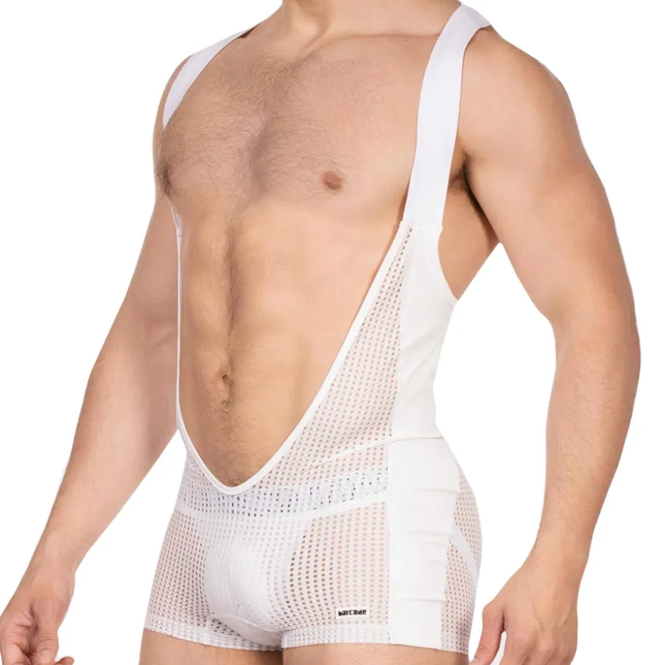 Body Sanke Mesh Blanc