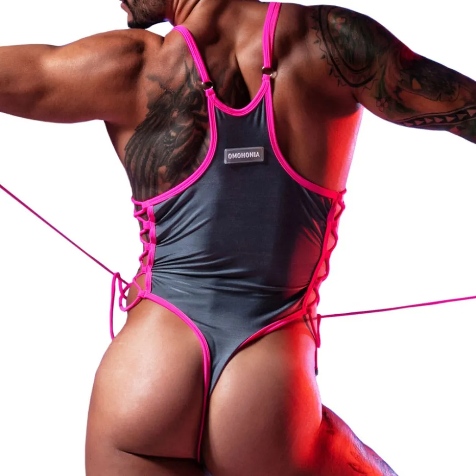 Body String Eros Gris