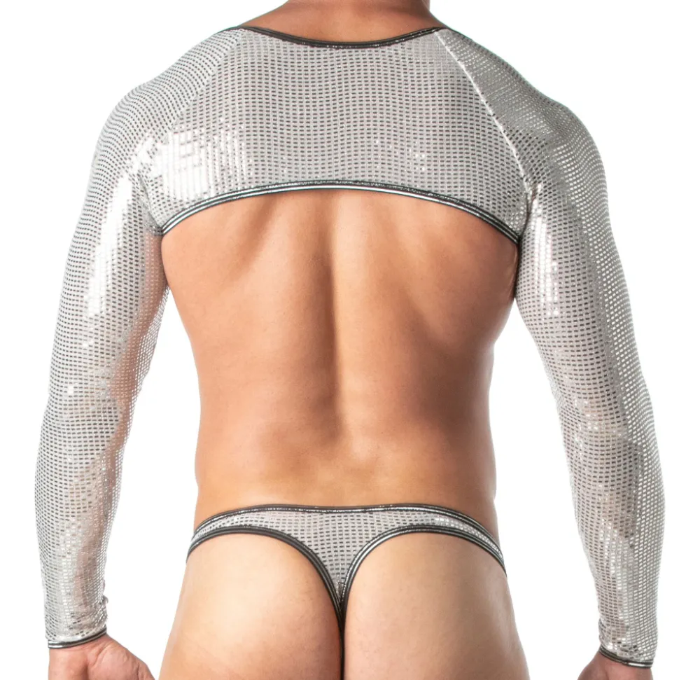 Boléro Glitter Argent