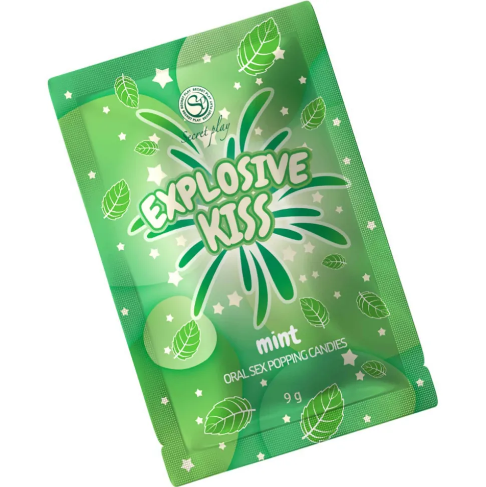 Bonbons Pétillants Spécial Sexe Oral - Explosive Kiss - 1 sachet