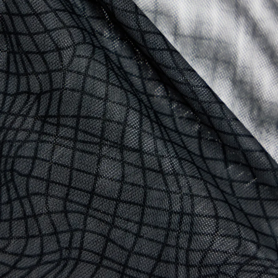 Boxer Abstract Résille Gris Anthracite