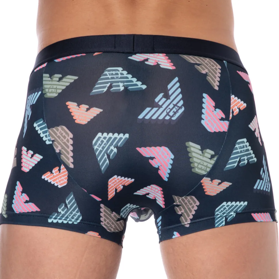 Boxer All Over Microfiber Bleu Marine