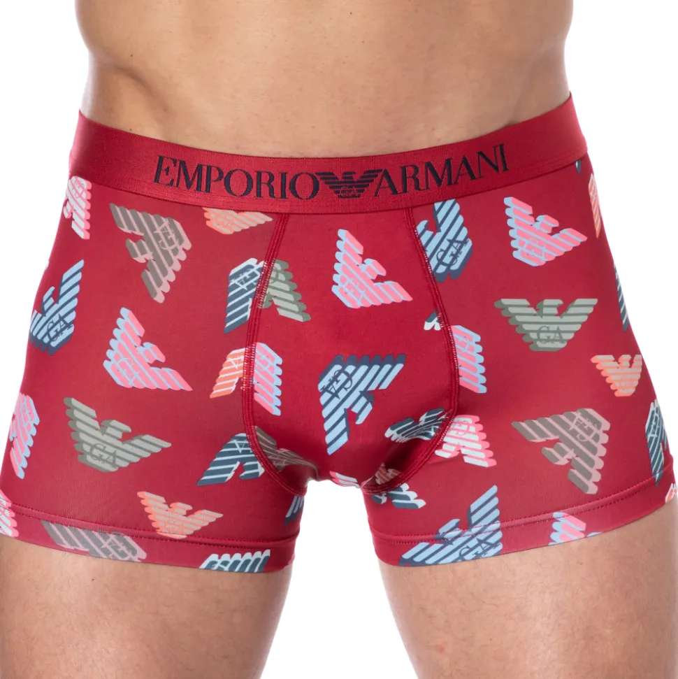 Boxer All Over Microfiber Rouge
