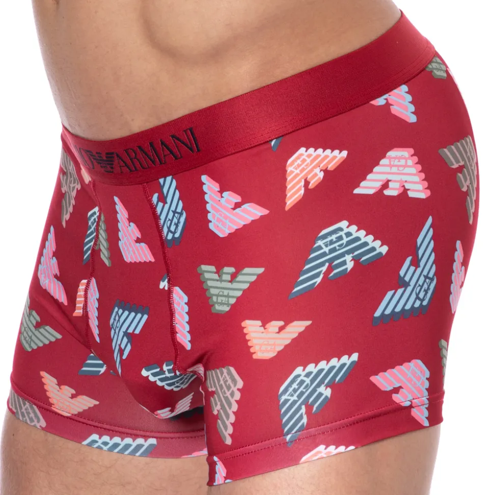 Boxer All Over Microfiber Rouge