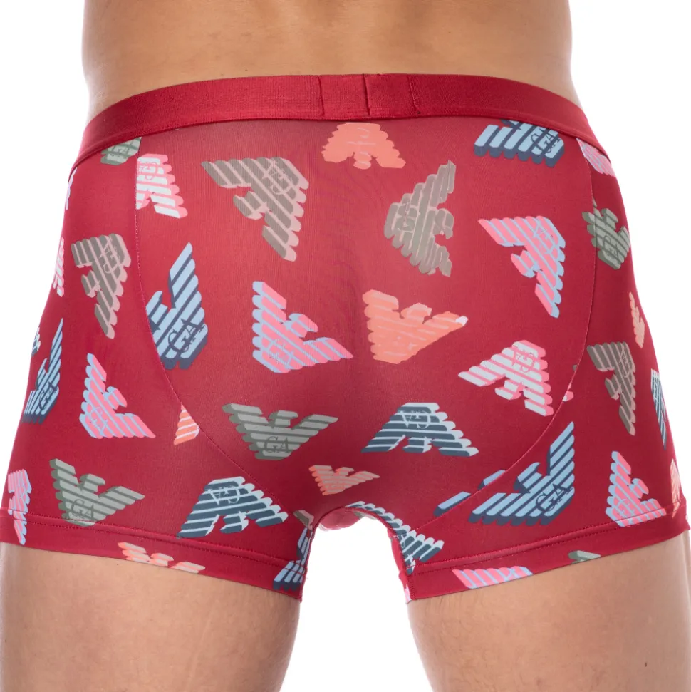 Boxer All Over Microfiber Rouge