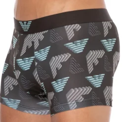 Boxer All Over Printed Microfiber Chocolat