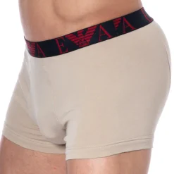 Boxer Bold Monogram Coton Beige