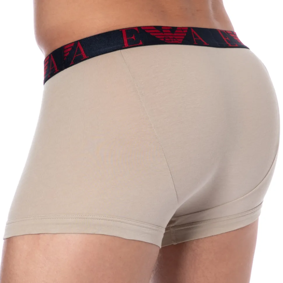 Boxer Bold Monogram Coton Beige