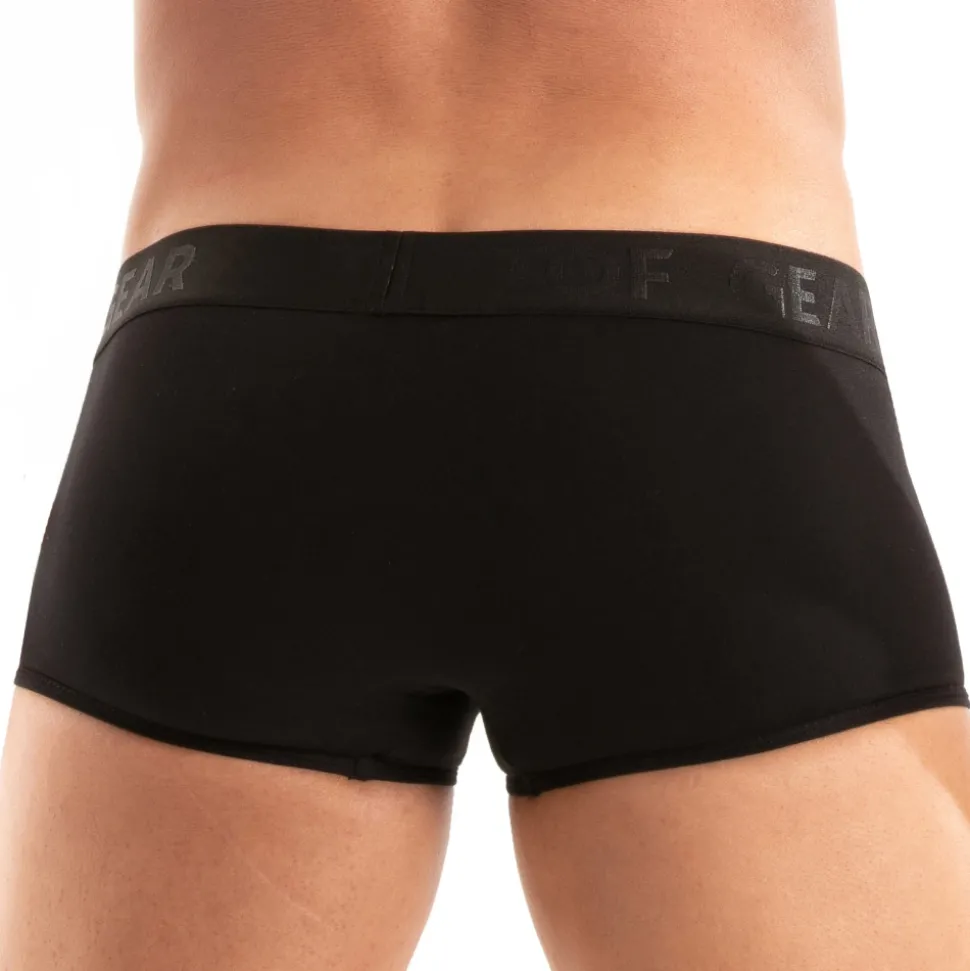 Boxer Court Access Coton Noir