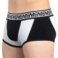 Boxer Court Action Noir - Blanc