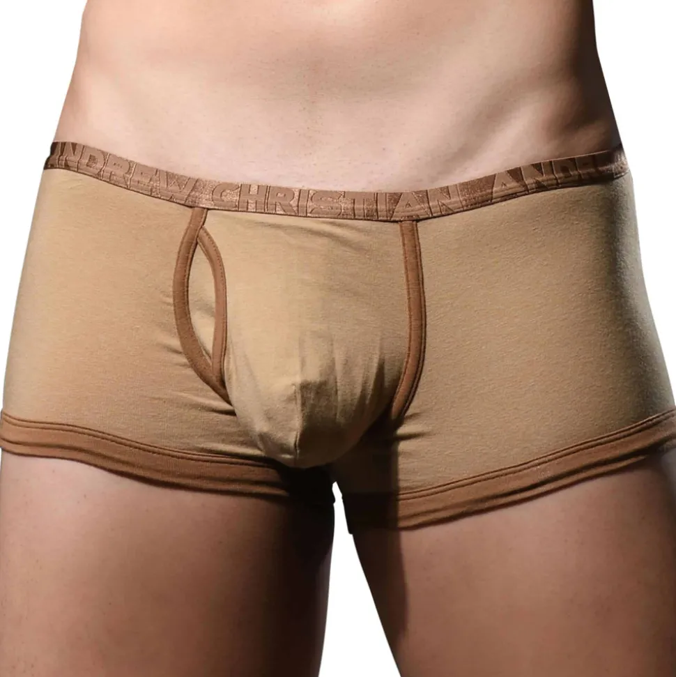 Boxer Court Almost Naked Fly Tagless Brun
