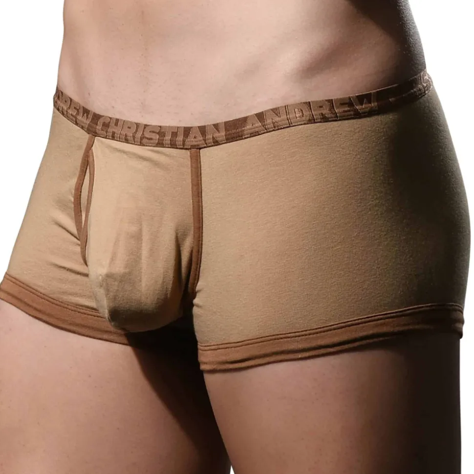 Boxer Court Almost Naked Fly Tagless Brun