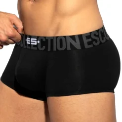 Boxer Court Coton 7 Days 3.0 Noir