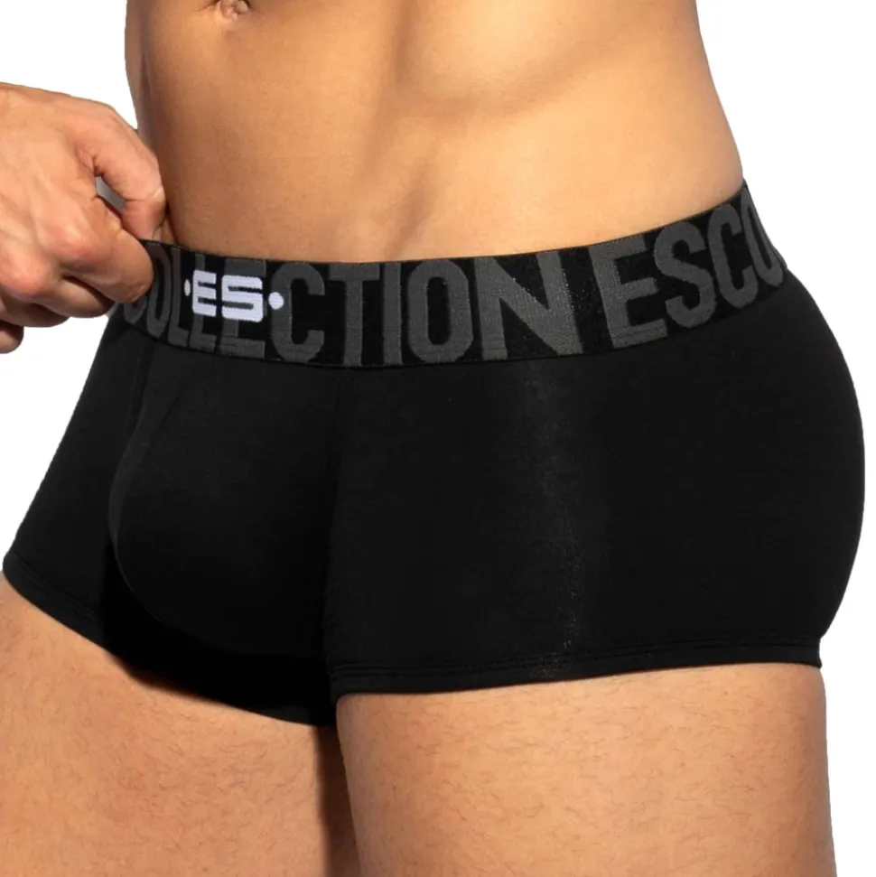 Boxer Court Coton 7 Days 3.0 Noir