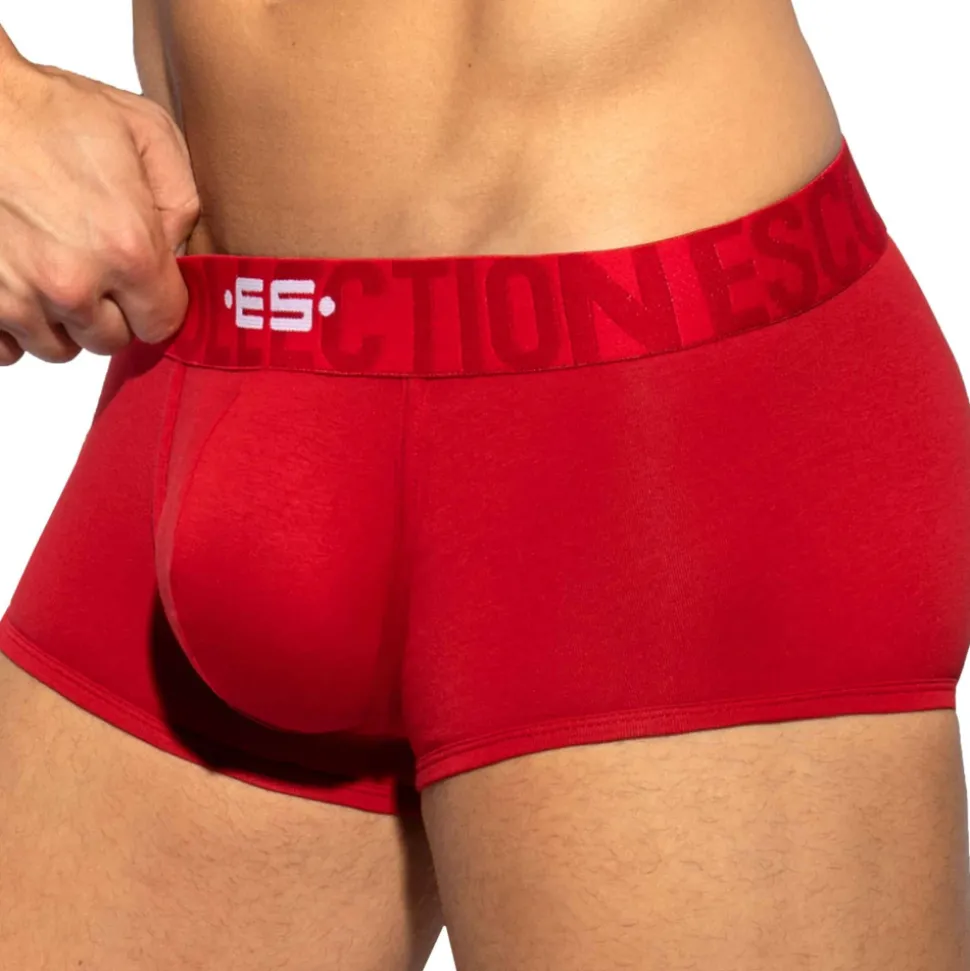 Boxer Court Coton 7 Days 3.0 Rouge