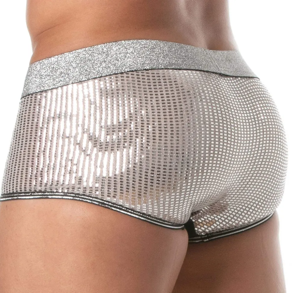 Boxer Court Glitter Argent