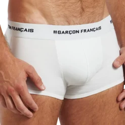 Boxer Court Indispensable Blanc