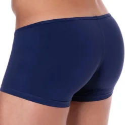 Boxer Court Microfibre Bleu Marine