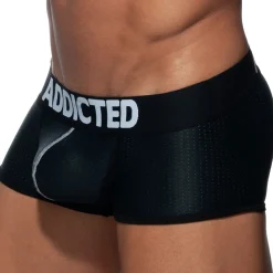 Boxer Court Push Up Mesh Noir