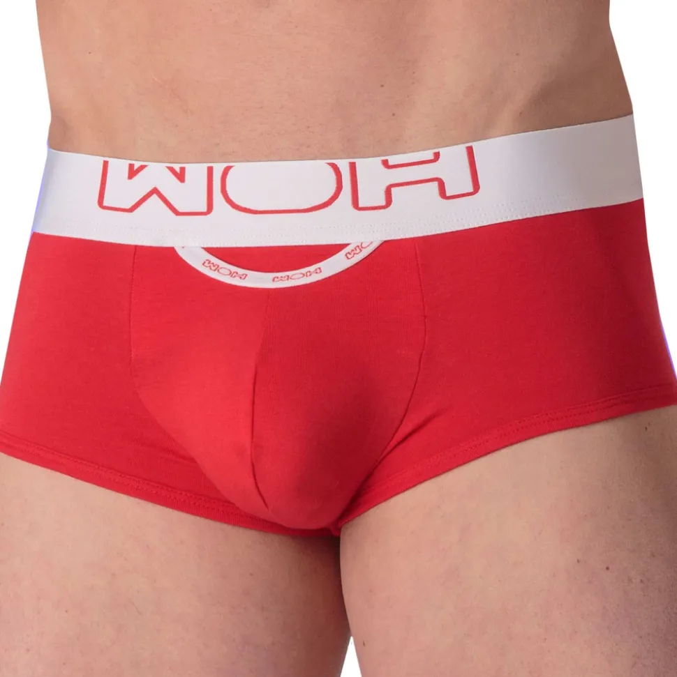 Boxer Court Sexy Fun Rouge