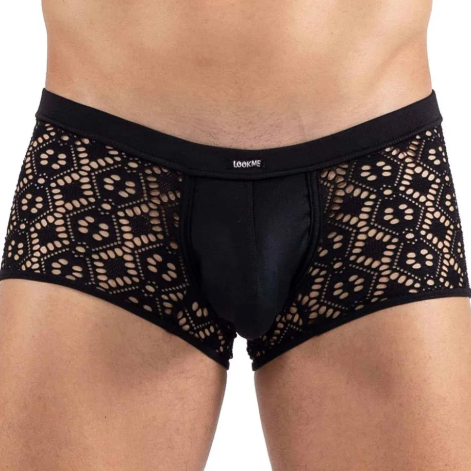 Boxer Court Shiny Noir