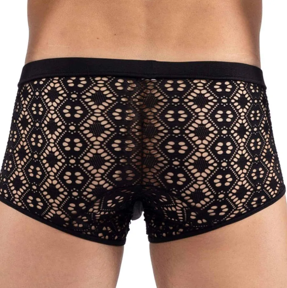 Boxer Court Shiny Noir