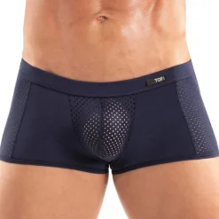 Boxer Court Tentation Microfibre Marine