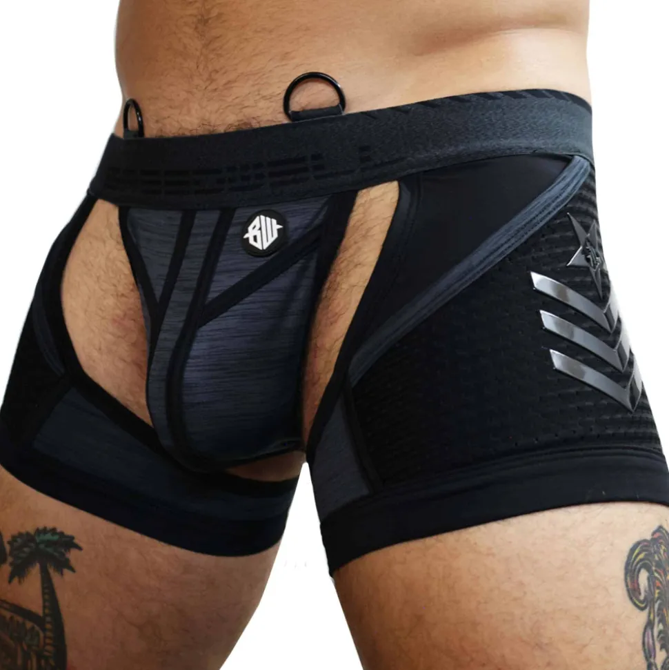 Boxer Jock Chock Cockpit Noir