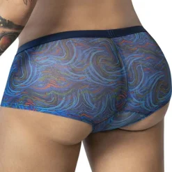 Boxer Marin Bleu