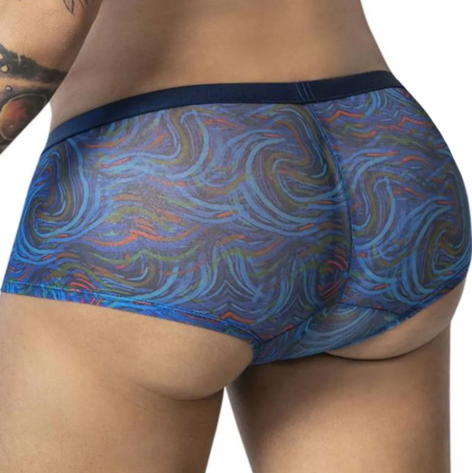 Boxer Marin Bleu