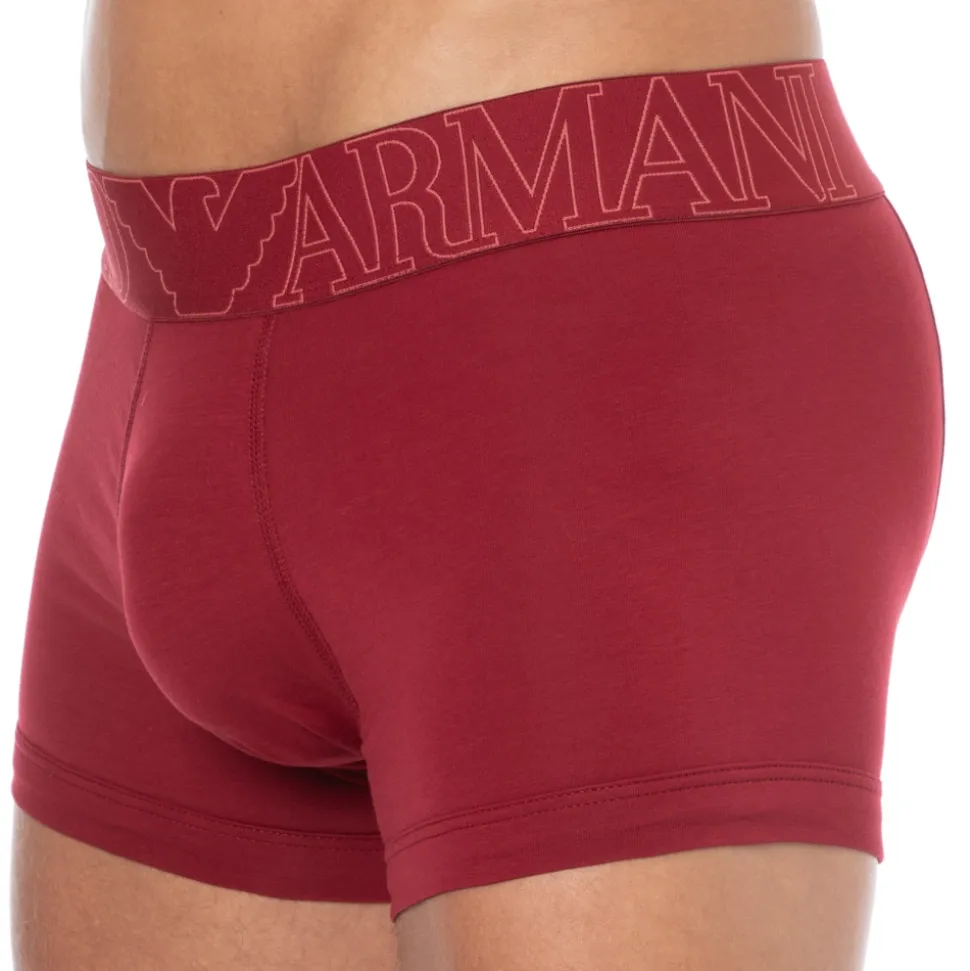 Boxer Megalogo Coton Rhubarbe