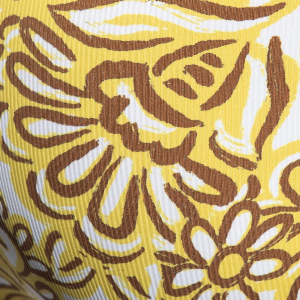 Boxer Mini Fleurs Van Gogh Jaune