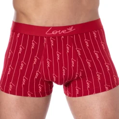 Boxer Saint-Valentin Imprimé Rouge