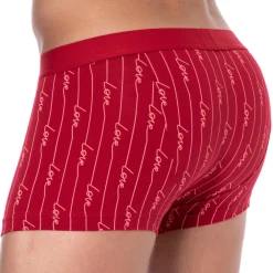 Boxer Saint-Valentin Imprimé Rouge