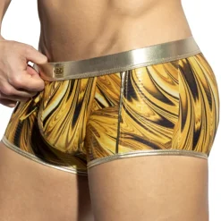 Boxer Storm Glitter Jaune - Or