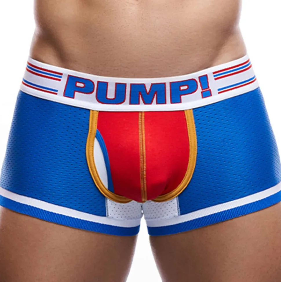 Boxer Touchdown E-Racer Velocity Bleu Electrique - Rouge