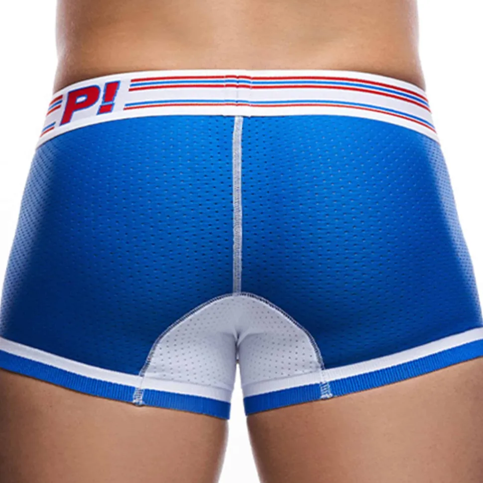 Boxer Touchdown E-Racer Velocity Bleu Electrique - Rouge