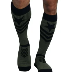 Chaussettes Hautes Cockpit Kaki
