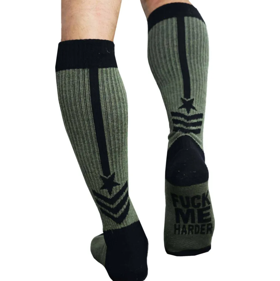 Chaussettes Hautes Cockpit Kaki