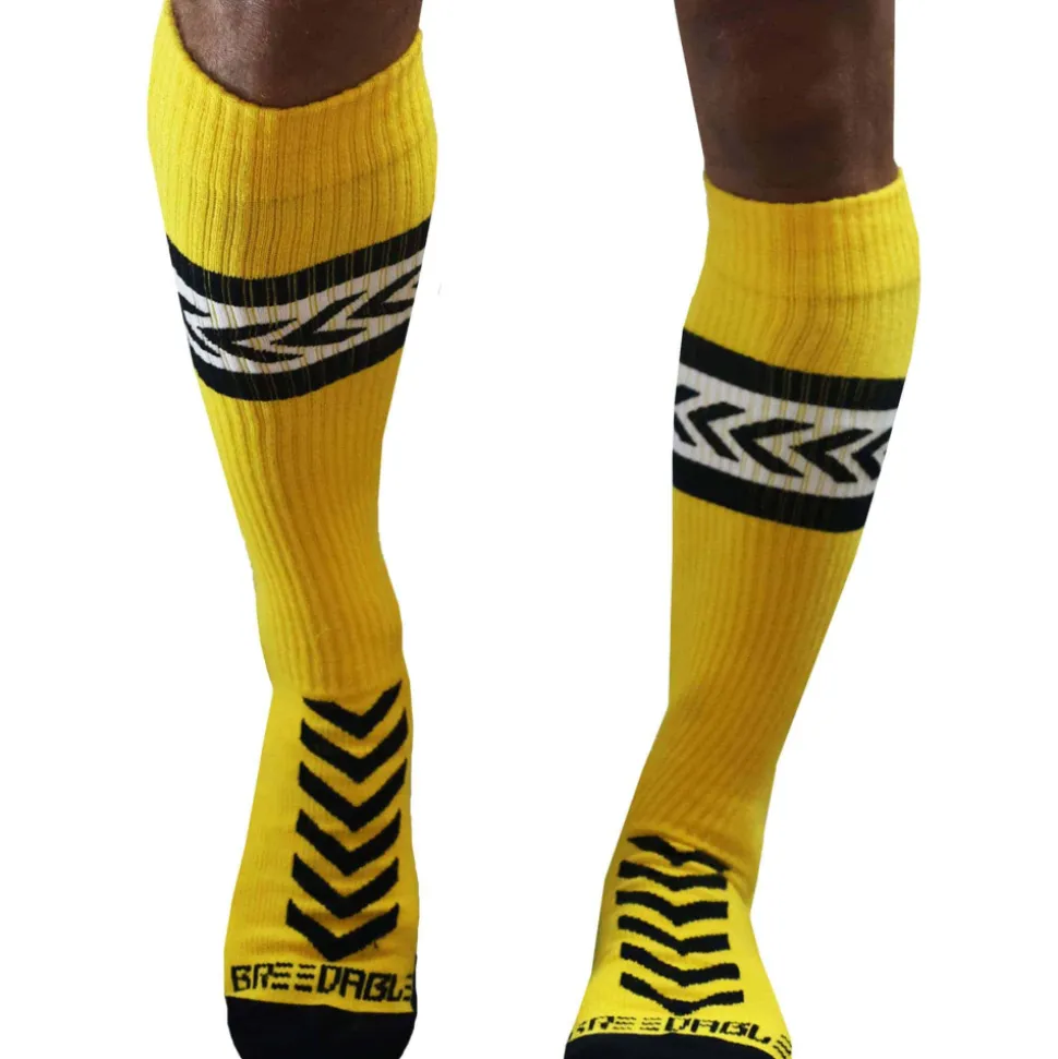 Chaussettes Hautes Daddy's Favorite Jaunes