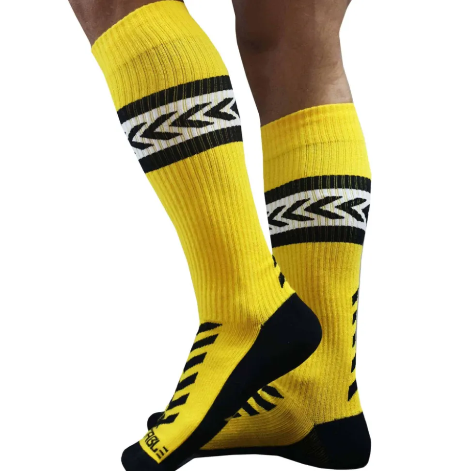 Chaussettes Hautes Daddy's Favorite Jaunes