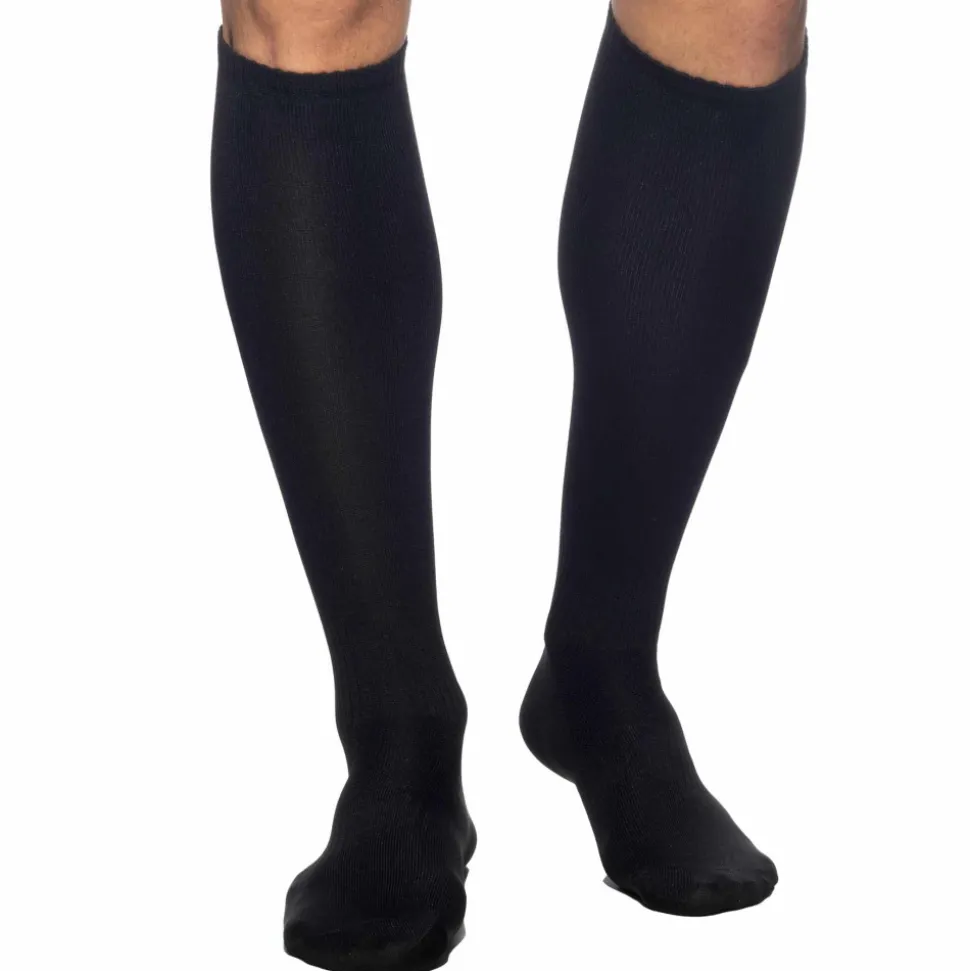 Chaussettes Hautes Fetish - Noir - Rouge
