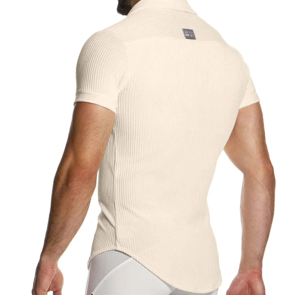 Chemisette Corduroy Blanc Cassé