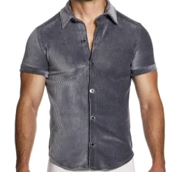 Chemisette Corduroy Gris