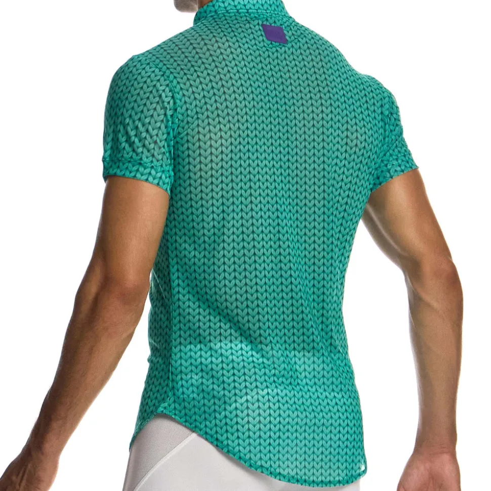 Chemisette Illusion Verte