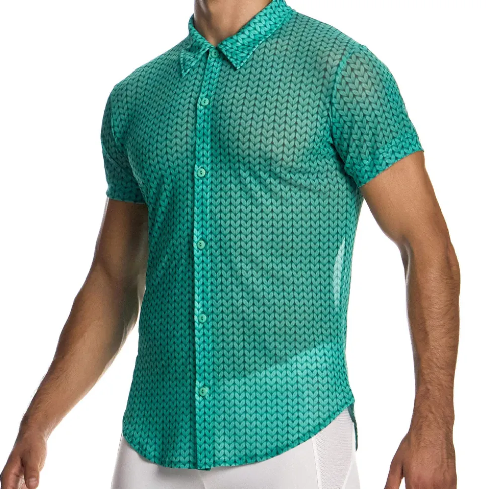 Chemisette Illusion Verte