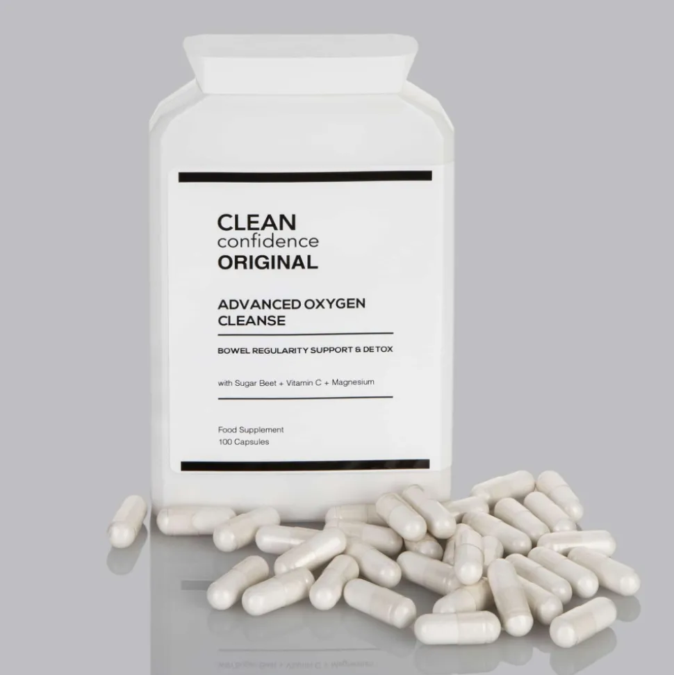 Clean Confidence Original : Support de Régularité Intestinale et de Détox - 100 Gélules