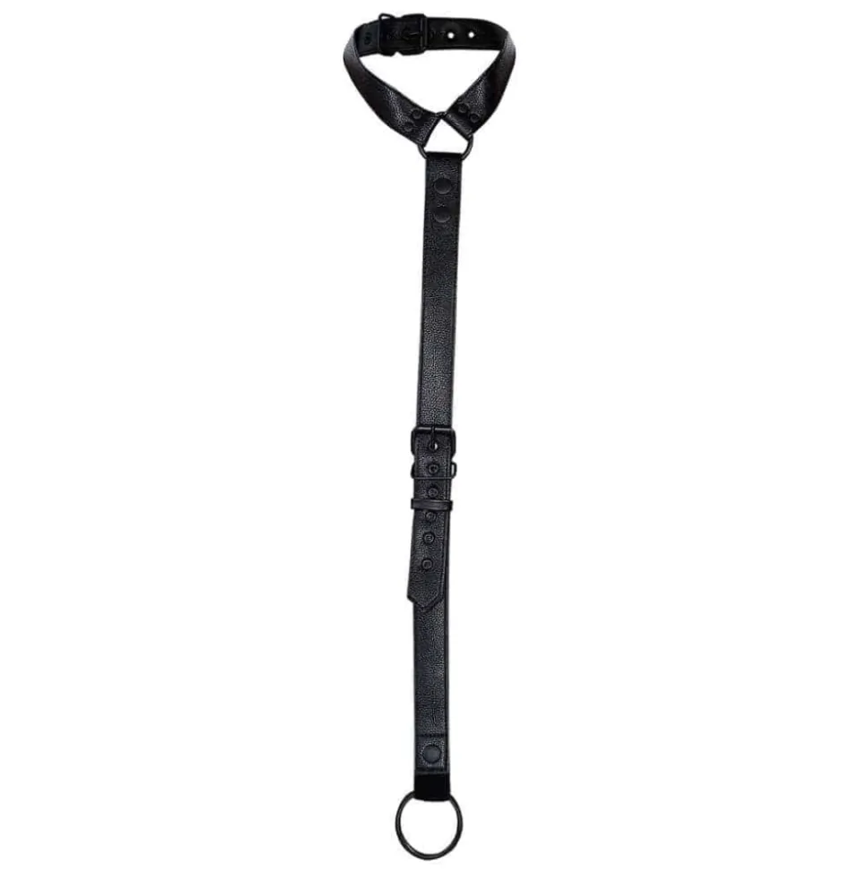 Collier-Harnais C-Ring BL4CK Noir