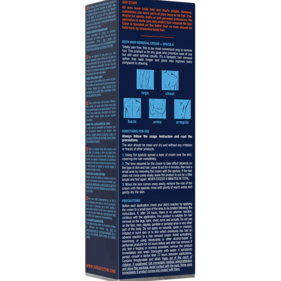 Crème Dépilatoire Corps - 200 ml