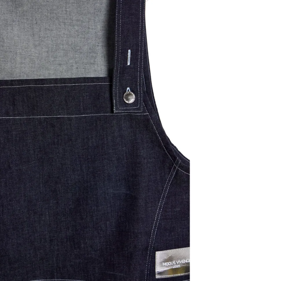 Crop Top Denim Bleu